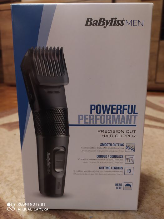 babyliss men powerful performant